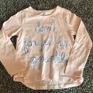 NWOT “Don’t forget to Sparkle” long sleeve tee